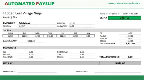 allsechro exl payslip.